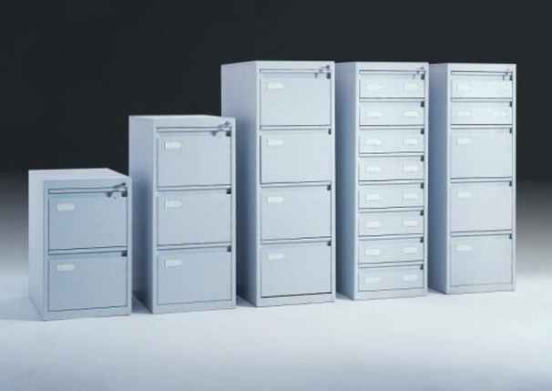 archivadores madrid color gris